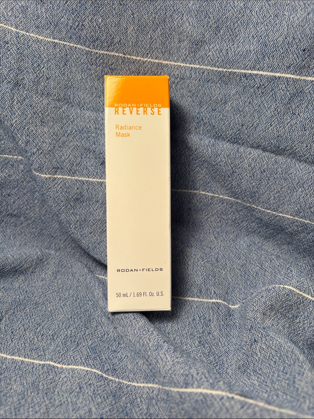 Rodan + Fields Radiance Mask in White and Orange Accent